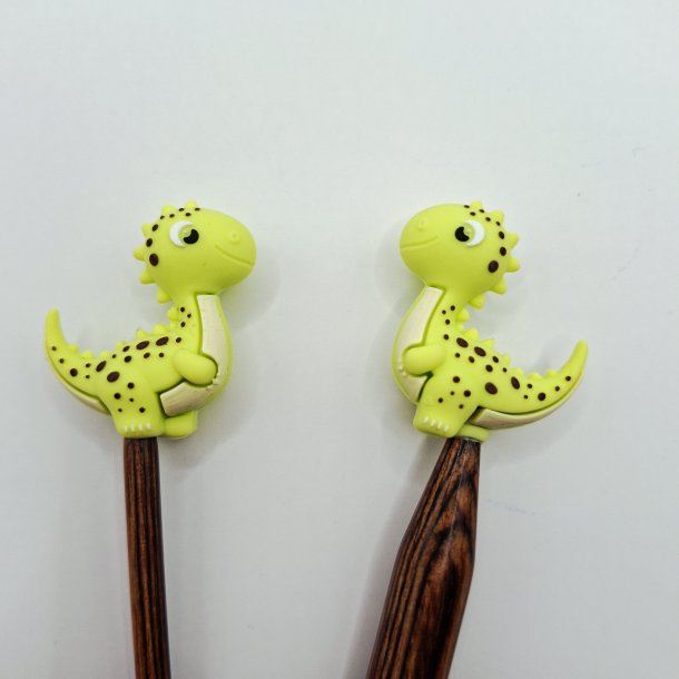 Maskestopper | Gul Dinosaur