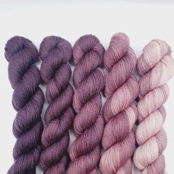 Gradients Set Sock Merino | Black Cherry