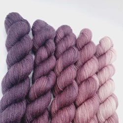 Gradients Set Sock Merino | Black Cherry