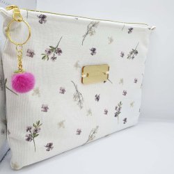 Opbevaring | Flad Taske Markblomster